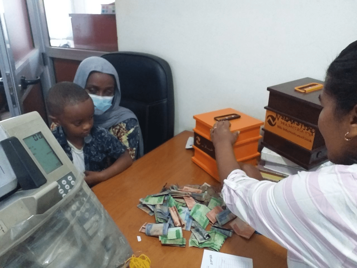 Saving account opened for women who started small business